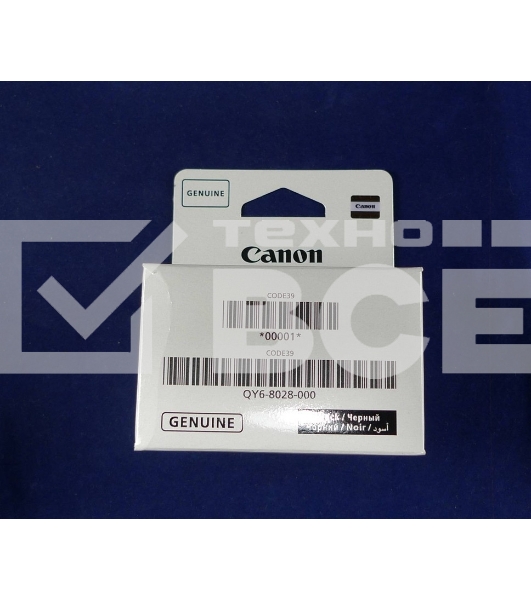 Печатающая головка CANON QY6-8028 черный для Pixma-G1420/G2420/G3420/G5040/G5050/G6040/G6050/G7040/G7050