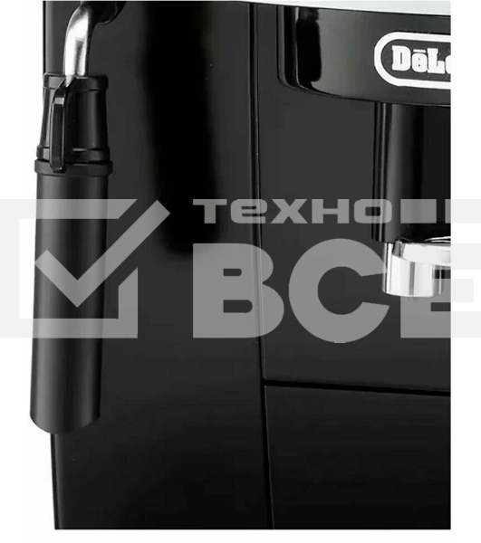 Кофемашина автоматическая DeLonghi ECAM 22.114B черный, исп. кофе - молотый/зерновой, 1.8 л, 1450 Вт, 15 бар
