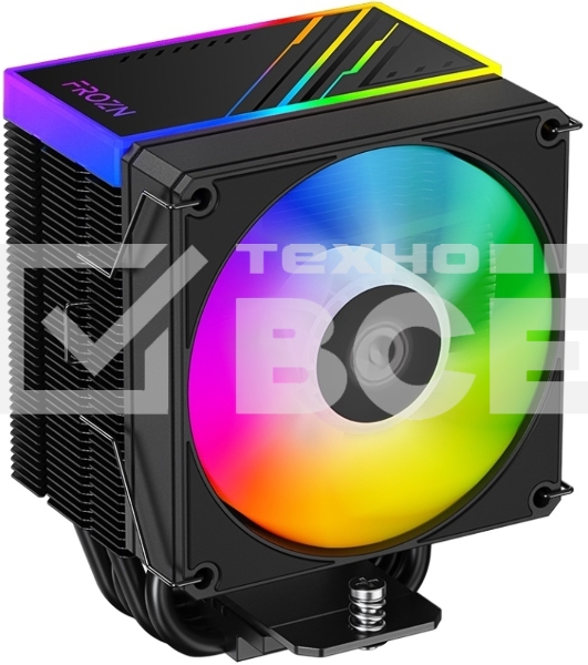 Кулер Cooler ID-Cooling FROZN A400 ARGB черный 92мм алюминий+медь 2200rpm 25.8db 4-pin 180W 123мм