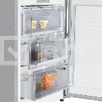 Морозилка Nordfrost DF 256 SAP, серебристый, 100л, 3 ящика, фото25