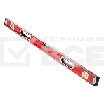 Уровень алюминиевый Matrix, магнит фрезеров 3 глазка 2 комп, рукоятки, 1000 мм, фото 1