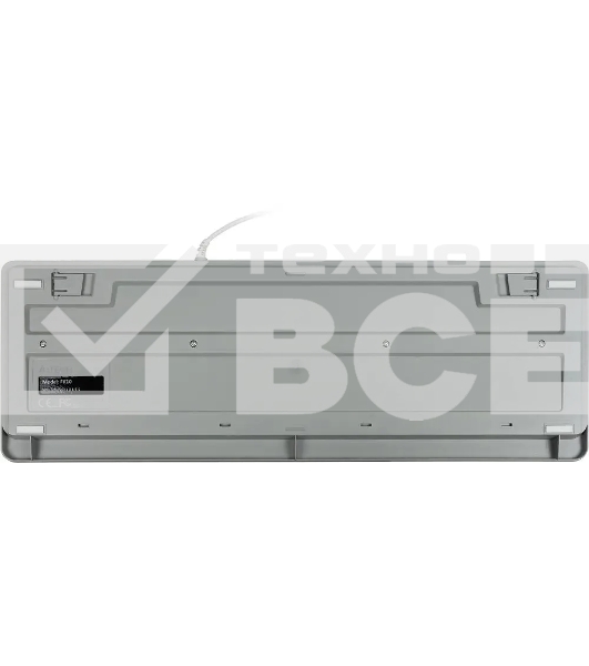 Клавиатура A4Tech Fstyler FK10 проводная, USB, белый/серый