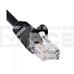 Патчкорд литой iOpen  UTP кат.5е 1м черный <ANP511_1M_BK>, фото2