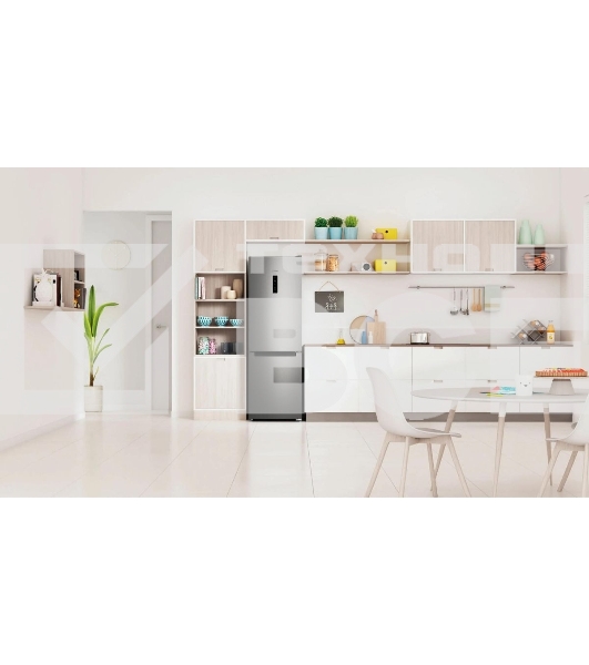 Холодильник Indesit ITS 5180 NG, темно-серый, двухкамерный 220/78л морозилка снизу, No Frost