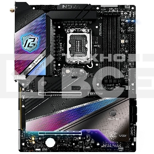 Материнская плата ASRock Z890 Nova WiFi, LGA 1851, Intel Z890, 4xDDR5, 4xSATA, 6xM.2, 1xPCIe 5.0 x16, 1xPCIe 4.0 x16, 1xPCIe x4, 1xHDMI, 2xThunderbolt 4, 1x5Gb LAN, 1x2.5Gb LAN, 4xUSB-A 3.2 Gen 2, 4xUSB-A 3.2 Gen 1, 2xUSB 2.0, 7.1, ATX
