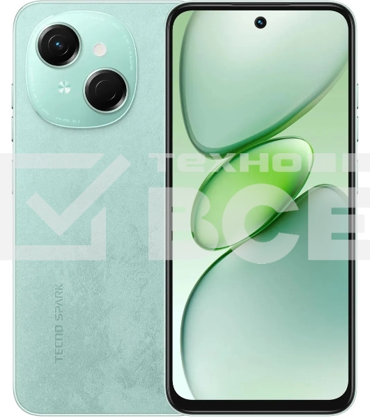 Смартфон Tecno SPARK Go 1 KL4 64+4, зеленый