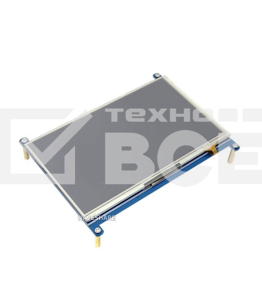 Резистивный сенсорный дисплей без корпуса ACD18-RA418 Waveshare 7