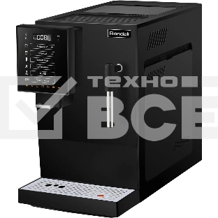 Кофемашина автоматическая Rondell-МБТ RDE-1117 чёрный, исп. кофе - зерновой, 1.1 л, 1351 Вт, 20 Бар