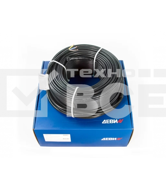 Кабель нагревательный для кровли и грунта ДЕВИ Snow-30T 300 Вт 230 В 10 м