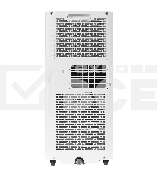Кондиционер мобильный Hisense AP-07CR4GKVS00 7000 BTU, 14 м², 51 дБ, охлаждение, осушение, белый