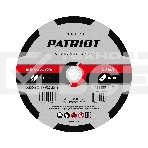 Диск абразивный отрезной PATRIOT EXPERT 230*2,5*22,23 по металлу, фото 1