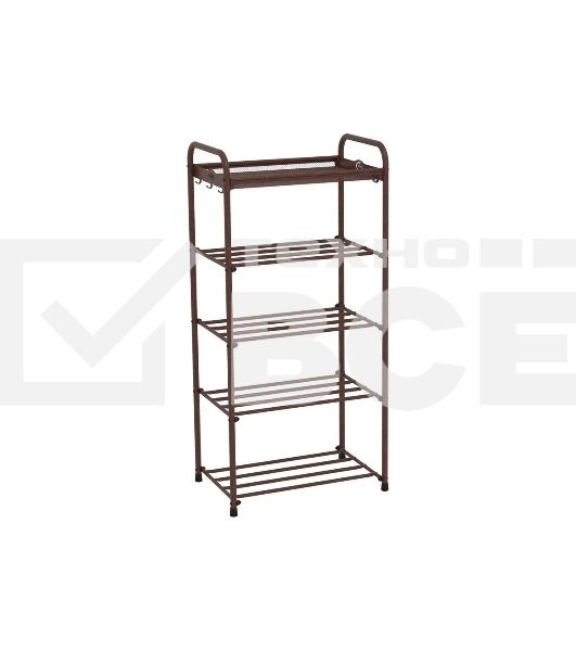 Подставка для обуви Альфа 15 коричневый ПДОА15 КОР