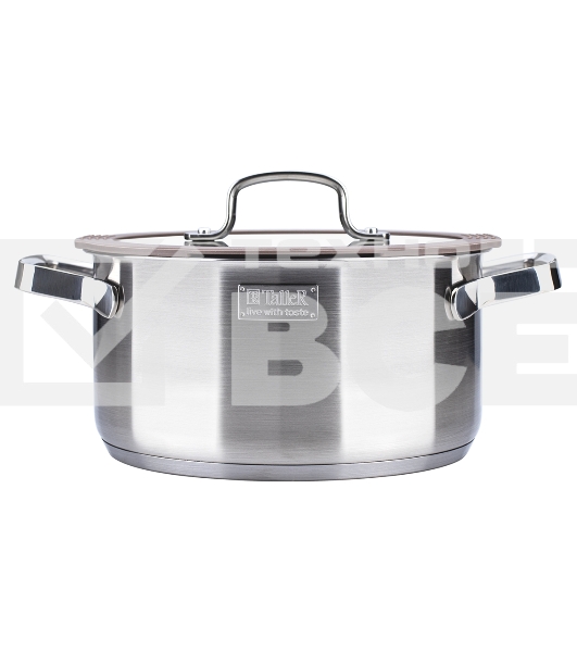 Кастрюля TalleR TR-17354 Экспириенс нержавеющая сталь 18/10, 5,1 л
