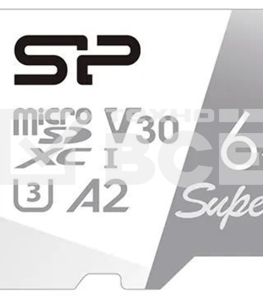 Флеш карта microSD 64Gb Silicon Power Superior Pro A2 microSDXC Class 10 UHS-I U3 Colorful 100/80 Mb/s