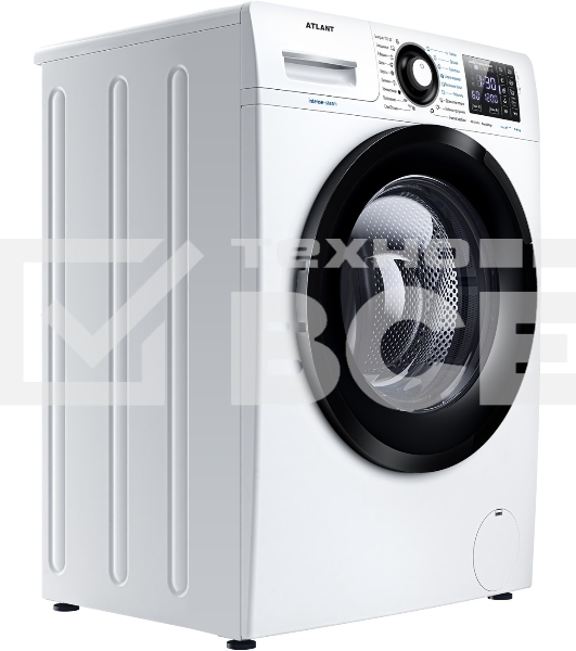 Стиральная машина Атлант СМА 80С1214-CA-02 белая, загрузка фронтальная 8кг, 1200 об/мин., класс: A