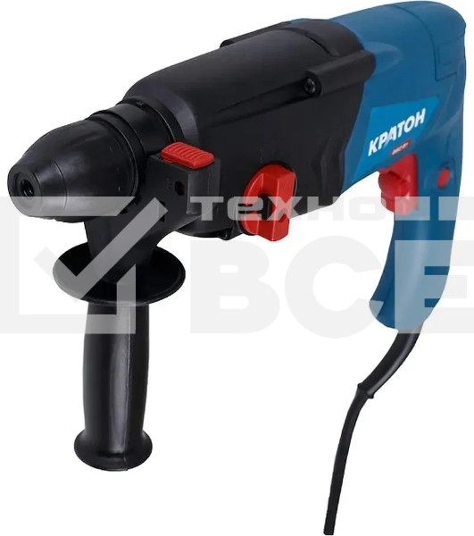 Перфоратор КРАТОН RHE-850-26S 850Вт 2.5Дж SDS+ 3.6кг
