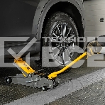 Домкрат гидравлический подкатной с фиксатором Denzel 2,5 т, 85-385 мм, фото12