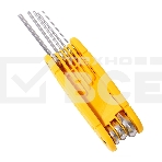 Набор шестигранных ключей Deli DL230308 Материал: CR-V. Спецификация: 1,5,2,2,5,3,4,5,6,8мм., фото 1