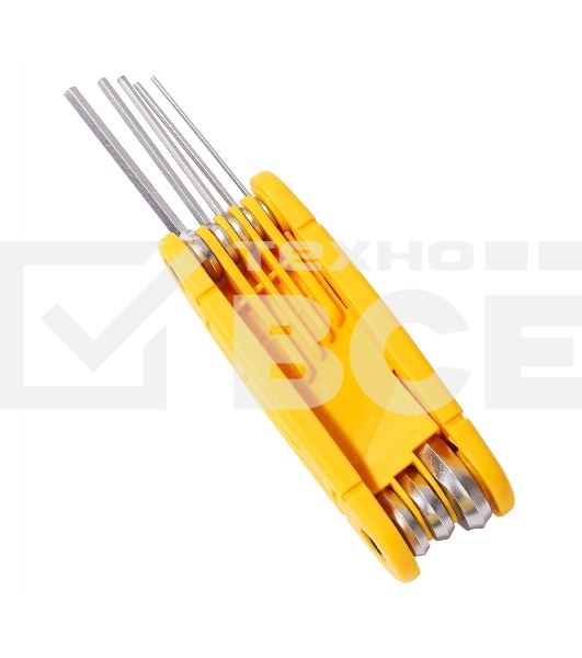 Набор шестигранных ключей Deli DL230308 Материал: CR-V. Спецификация: 1,5,2,2,5,3,4,5,6,8мм.