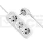 Удлинитель Defender R330 16 А, 3 роз х 2 м, белый, фото3