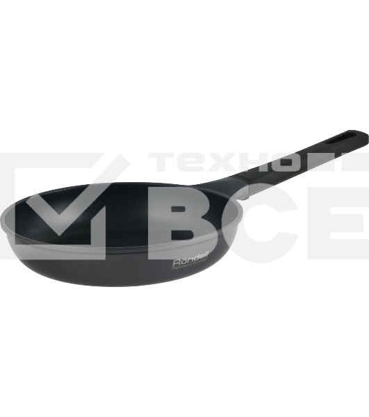 Сковорода Rondell Baselard RDA-2004 круглая 28 см покрытие: Xylan Plus ручка несъемная (без крышки) темно-серый