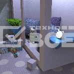 Ночник Gauss NN7026 мышка голубой, фото3