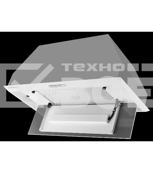 Вытяжка встраиваемая Kuppersberg Intro 70 белый, 70 см, 1000 куб. м/ч, 43 дБ