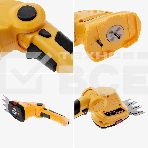 Ножницы-кусторез аккумуляторные Denzel G411 с акк. 3,6В Li-Ion 1,5 А·ч, фото6