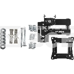 Кронштейн для телевизора Hyundai GL-N1 черный 10'-27' макс.15кг настенный поворотно-выдвижной и наклонный, фото8