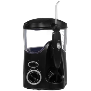 Ирригатор Waterpik WF-112EU черный, от сети, 600 мл, 10 режимов