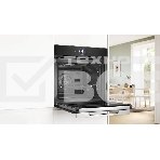 Встраиваемый духовой шкаф электрический Bosch HBG7764B1 черный, фото11