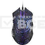 Мышь проводная Qumo Valhalla M35 черный, 3200 dpi, USB, кнопки - 6, фото 1