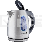 Чайник электрический Hyundai HYK-S2402 1.7л. 2200Вт серебристый матовый/черный (корпус: нержавеющая сталь), фото4