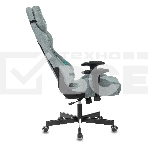 Кресло игровое Бюрократ VIKING KNIGHT LT28 FABRIC серо-голубой крестовина металл/пластик, фото46