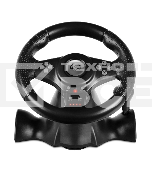 Руль Sven GC-W150 16кноп. (с педалями) черный