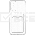 Чехол (клип-кейс) Redline для Samsung Galaxy A05s iBox Crystal прозрачный (УТ000038176), фото 1