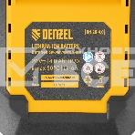 Пила сабельная Denzel RS-180 аккумуляторная Li-Ion, 20 В, фото11