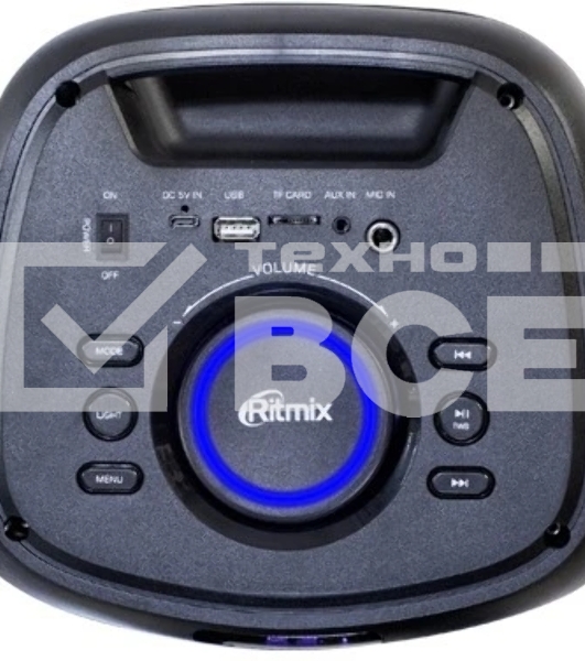 Портативная колонка RITMIX SP-875B черный