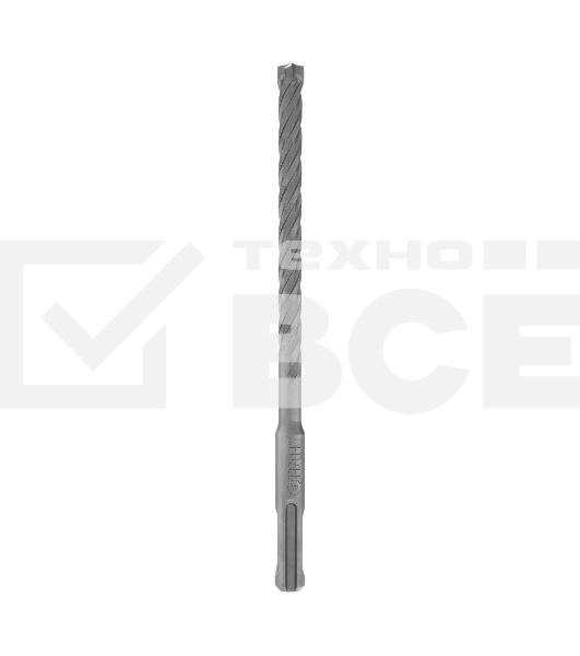 Бур по бетону Denzel цельная крестовая пластина, 8x165 мм, SDS PLUS