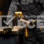 Молоток слесарный Denzel 500 г, кованый квадратный боек, буковая рукоятка, фото4