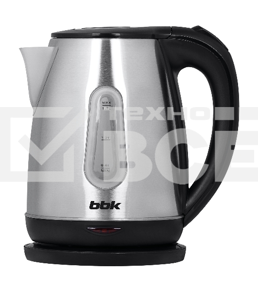 Чайник электрический BBK EK1767S нержавеющая сталь/черный