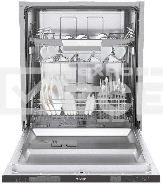 Посудомоечная машина ARDO DBEA1362B2, черный, 59.8 см, 13 компл., 49 дБ, класс: А++