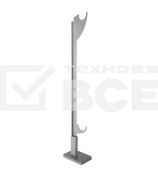 Напольный кронштейн Pianoforte 500, серебристый