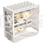 Компьютерный корпус Formula V Line Crystal U9 PA White, ATX, TYPE-C*1, USB3.0*2, Curved Glass, SIDE 3x PERFORMANCE ARGB, REAR 1x PERFORMANCE ARGB, фото5