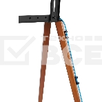 Подставка для телевизора Cactus CS-ST3644BKWN черный/орех, 43'-65' макс. 40 кг, напольный, фото4