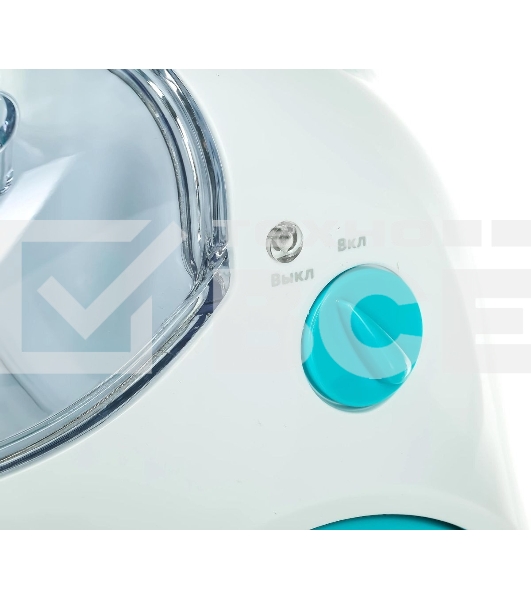 Отпариватель напольный Kitfort КТ-957 1500Вт белый/бирюзовый