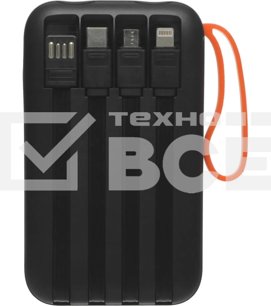 Портативный аккумулятор Hoco J151 10000mAh 2A черный (53350)