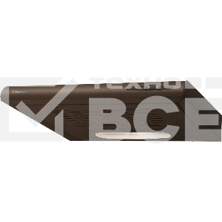 Вытяжка козырьковая Hansa OSC6111BH коричневый, 60 см, 200 куб. м/ч, 52 дБ