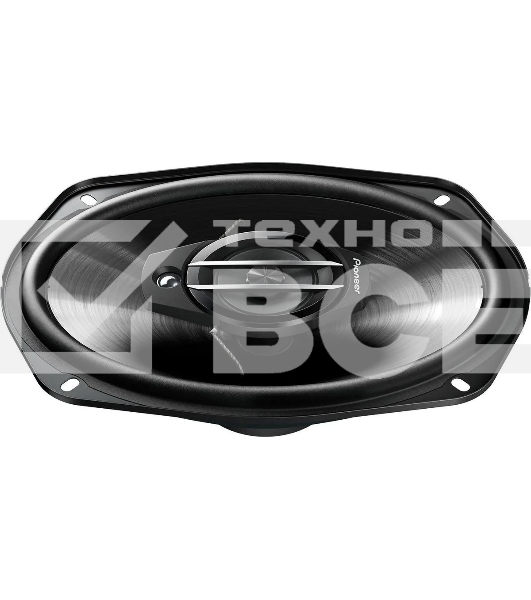 Колонки автомобильные Pioneer TS-G6930F 4Ом 15x23см (6x9дюйм) (ком.:2кол.) коаксиальные трехполосные