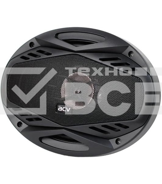Колонки автомобильные ACV PG-693S 240Вт 88дБ 4Ом 15x23см (6x9дюйм) (ком.:2кол.) коаксиальные трехполосные